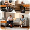 thumbnail image 4 of ZHICHUN Compact Under-Desk Elliptical Quiet Mini Pedal Exerciser with LED Display Adjustable Speed, 4 of 6