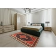 thumbnail image 5 of Ahgly Company Machine Washable Indoor Square Traditional Rust Pink Area Rugs, 8' Square, 5 of 7