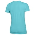 thumbnail image 3 of Women's Teal Coastal Carolina Chanticleers Script Logo Comfort Wash V-Neck T-Shirt, 3 of 3
