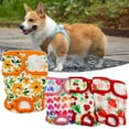 thumbnail image 4 of SSBSM Printing Surface Fastener Tape Pet Diapers Pants - Flexible Waist Diapers - Physiological Washable Pants - Pet Clothing, 4 of 8