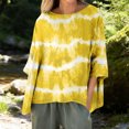 thumbnail image 2 of MEICHEN Women's Tops Oversized Short Sleeve T Shirts Summer Casual Crewneck Blouses Tops Soft Baggy Graphic Tees, 2 of 5