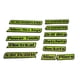 thumbnail image 5 of 12 etiquetas magnéticas para cajas de herramientas, etiquetas reutilizables para cajones de metal, uso versátil para gabinetes, carritos y almacenamie Verde, 5 of 9