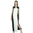 thumbnail image 4 of Bimba Women Long Maxi Dress Spandex Gown With Slit & Lace Casual Formal, 4 of 9