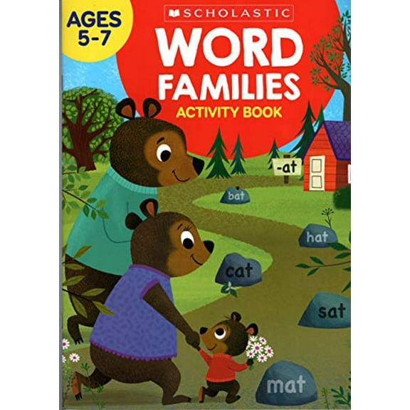Pre-Owned Scholastic - Word Families - Educational Workbooks Ages 5 - 7 Paperback