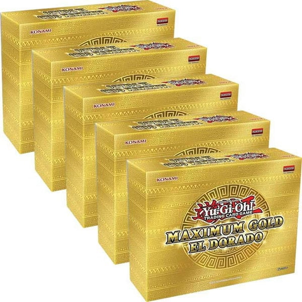 Yu-Gi-Oh! TCG: Maximum Gold El Dorado Display Box - 20 Booster Packs