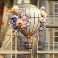 thumbnail image 6 of 2D Hot Air Balloon Lantern with Flickering ,Outdoor Hanging Waterproof for Garden Yard Farmhouse Patio Pathway Decoration (1pcs), 6 of 9