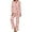 Style-4, variant on Top-kevin Pajama Sets for Womens Champagne Bottles Glasses Splashes Loose Button Down Long Sleeve Shirts And Pants Set