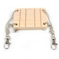 thumbnail image 1 of Product Classification Hamster Toys | Playful Wood Seesaw Swing Cage Accessory for Small Animals Pet Platform, 1 of 8