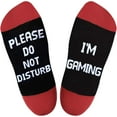 thumbnail image 5 of Funny Novelty Socks for Men Women Teenage Birthday Valentine Christmas Stocking Stuffers Gifts-Do Not Disturb Gaming, 5 of 7