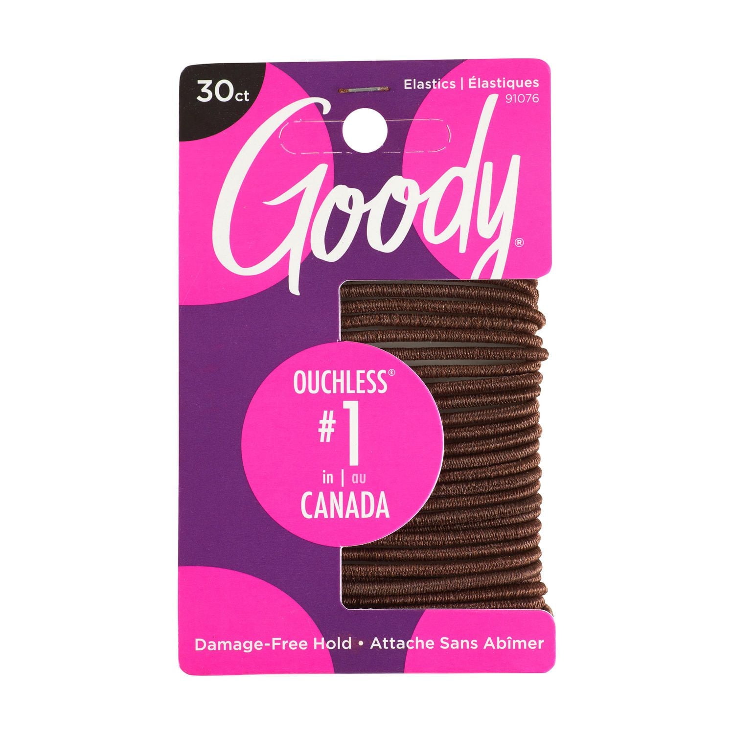 Goody Ouchless no Metal Elastics - 30Ct, Goody Elastics