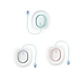 thumbnail image 4 of Matsuzay Bidet plegable para masajes, baño de asiento, tina de descarga medicada ligera, lavabo para el cuidado de ancianos embarazadas, Juegos de accesorios de baño Blanco Gris, 4 of 6