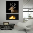 thumbnail image 6 of Epic Art 'Sika Deer' by Epic Portfolio Acrylic Glass Wall Art, 36"x36", 6 of 8