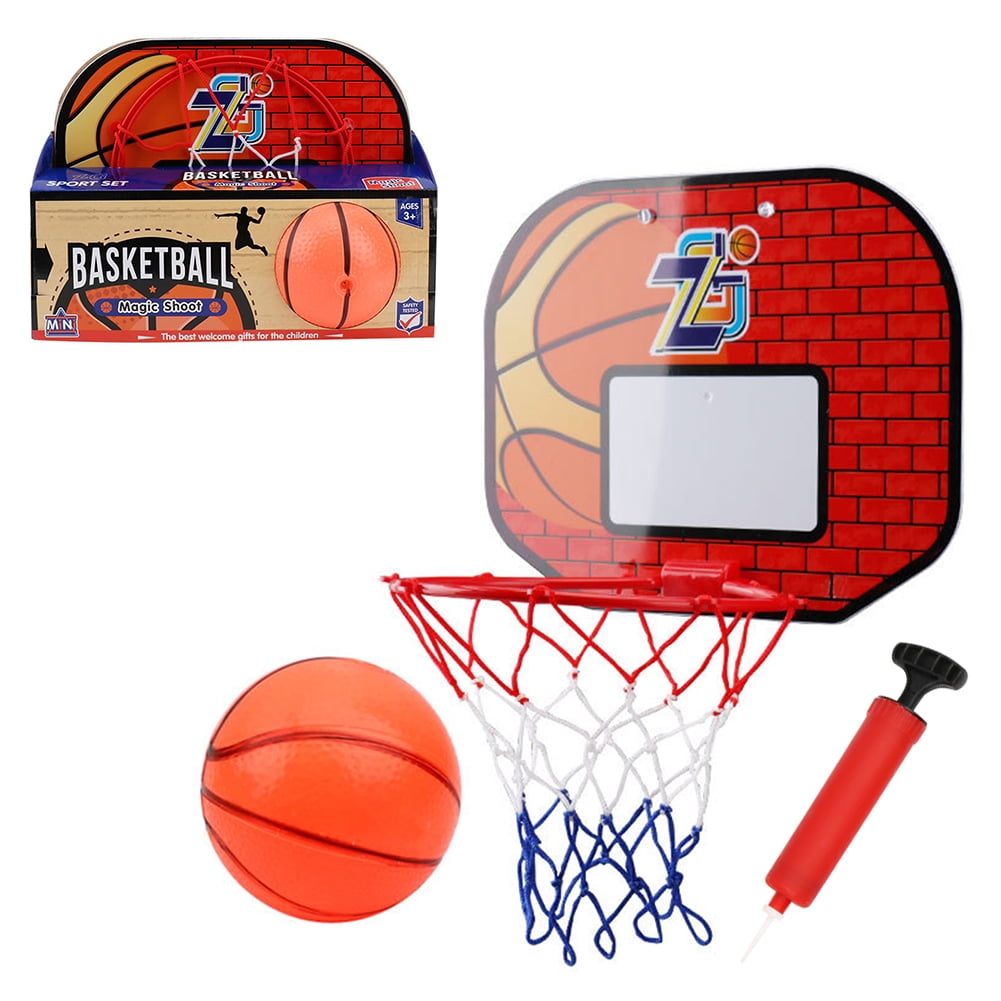 Mini Hanging Basket Set Basketball Indoor Adjustable Kid Training Sport To CMI 