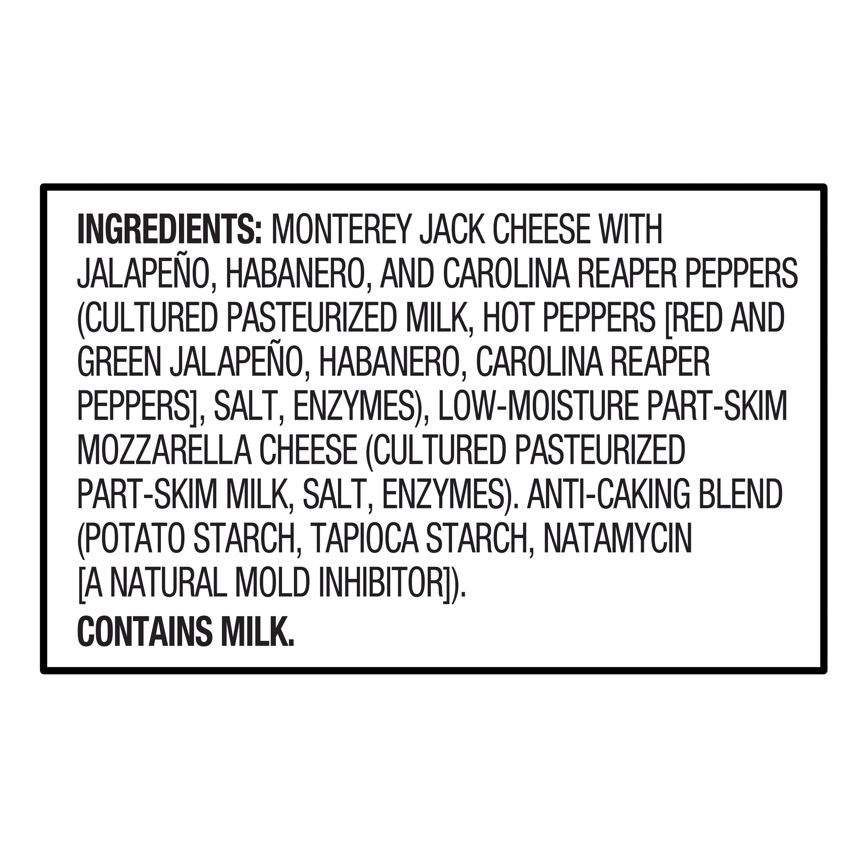 Great Value Shredded Caroline Reaper Blend Cheese, 7 oz