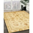 thumbnail image 2 of Ahgly Company Indoor Rectangle Abstract Mustard Yellow Oriental Area Rugs, 5' x 7', 2 of 6