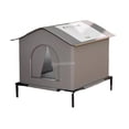 thumbnail image 3 of Casa para gatos de exterior, refugio para gatos, suministros para mascotas al libre, tienda de campaña para mascotas, cama cómoda para perros,, 3 of 8