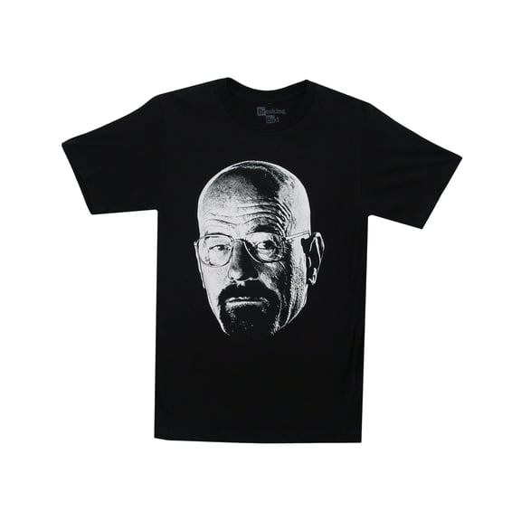Breaking Bad Walt White Bald Head Image TV Show Adult T-Shirt Tee