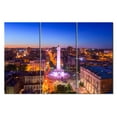 thumbnail image 4 of TISHIRON 3PCS Framed Canvas Wall Art Set,60"x40" Baltimore Cityscape Skyline Canvas Art Decor, 4 of 7