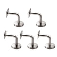 thumbnail image 1 of 5Pcs Professional Solid Stainless Steel Handrail Wall Mounted Brackets Supports, 1 of 5