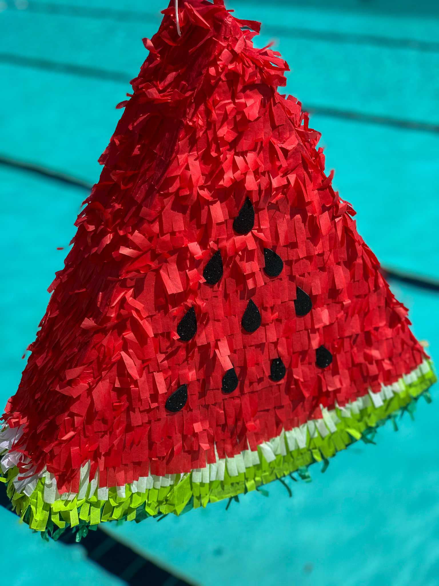 20” Tall Number One Pinata Watermelon Theme Red Color – APINATA4U