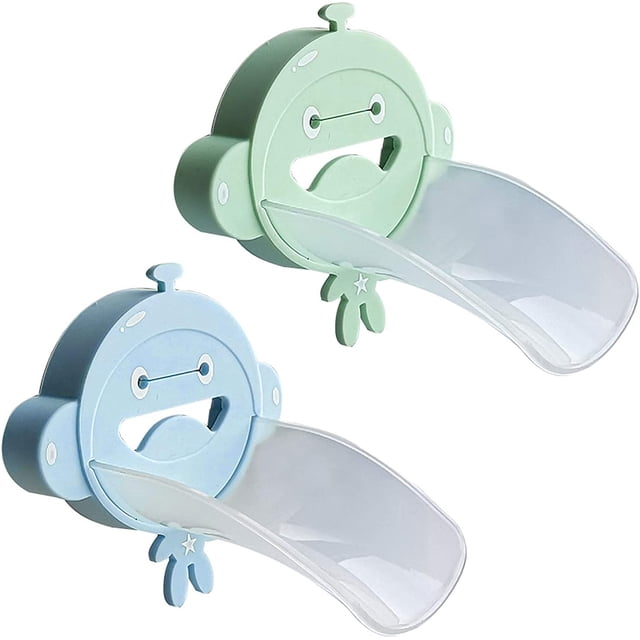 Extensor de grifo para niños, extensor de grifo de 2 piezas, extensor de mango de fregadero para bebés y niños, accesorios de baño para lavar a mano