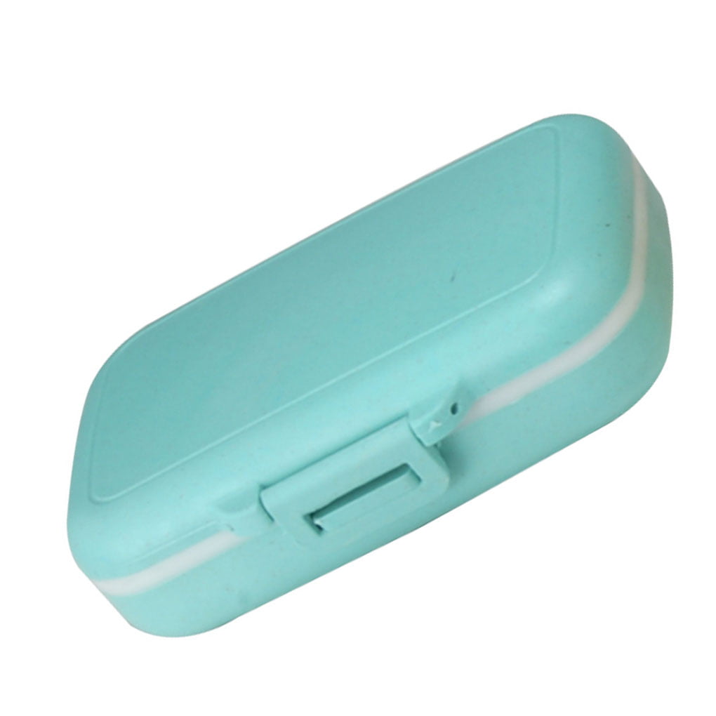Zerama Men Women Boys Weekly Pill Organizer Dispenser Case Adults Pill Tablet Container Box Dustproof 