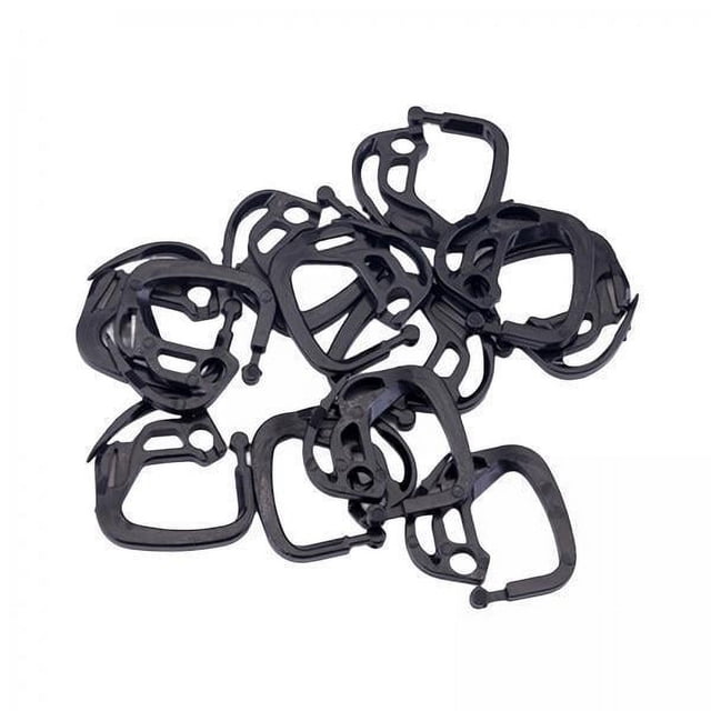 4x Clips de Tela para Sombra, 50 Piezas, Clip de Fijación de Red, Clips de Tela para Sombra, Accesorio Y Colocación para Red, Red Antipájaros, Red de 4 piezas