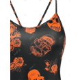 thumbnail image 3 of Vestido de cráneo de halloween de halloween Rosegal Vestidos casuales de talla grande, 3 of 5