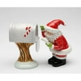 thumbnail image 3 of Ceramic Letters for Santa Salt and Pepper Shakers Holiday Gift, 3 of 5