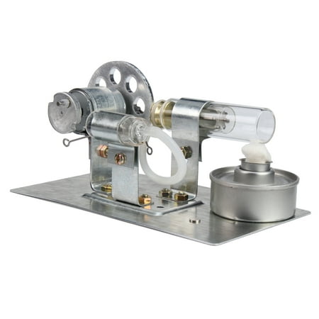 Mini Hot Air Stirling Engine Model Toy Physics Experiment Education Assembling Kit (Best 2d Physics Engine)