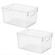 thumbnail image 1 of Cocina Caja de Almacenamiento Transparente Caja de Almacenamiento de Alimentos los Contenedores de Almacenamiento Transparentes Grandes Se Utilizan para la Clasificación., 1 of 6