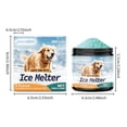 thumbnail image 3 of FHBVT Pet Safe Ice Melt Efficient Snow Ice Melter Non Corrosive Pet Friendly Ice Melting Powder for Driveway Patio Sidewalk Walkway Yard Winter Snow Removal Eco Friendly Ice Melter Supply, 3 of 9