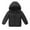 Black, variant on Lkhaha Jackets for Toddler Boys Solid Lightweight Hooded Down Winter Warm Zipper Puffer Outerwear Coats Size 5-6 Years