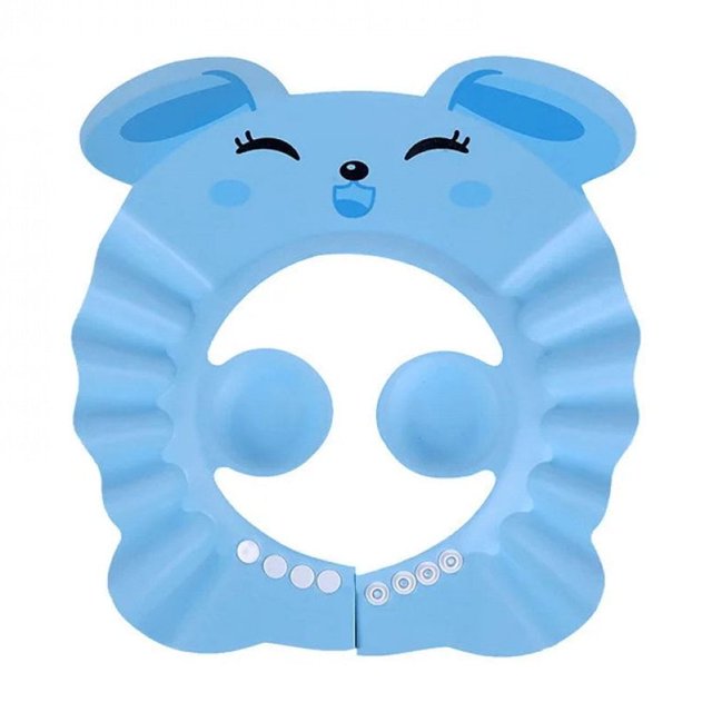 HLONKBaby Bonnet de Douche Réglable pour Enfants Protection des Oreilles Sûr Shampooing Bain Protection de la Tête