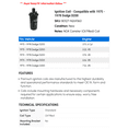 thumbnail image 2 of Ignition Coil - Compatible with 1975 - 1978 Dodge D200 1976 1977, 2 of 2