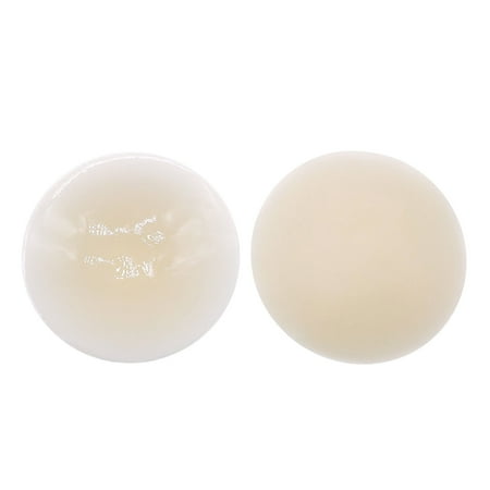 BEBUTTON Underwear Women Women s Nipple Covers Reusable Strong Adhesive Silicone Seamless Cake Cover Sticky Bra