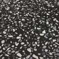 thumbnail image 5 of Terrazo Tile Black Polyester Kitchen Mat 18x30, 5 of 5
