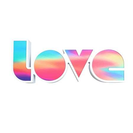 

Rinhoo LED Light Letter Shaped Night Lamp Home Office Decorative Atmosphere Light USB Lighting Ornament Rainbow