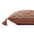 thumbnail image 3 of Chris Loves Julia x Loloi Ellery Clay 18'' x 18'' Decorative Pillow, 3 of 4
