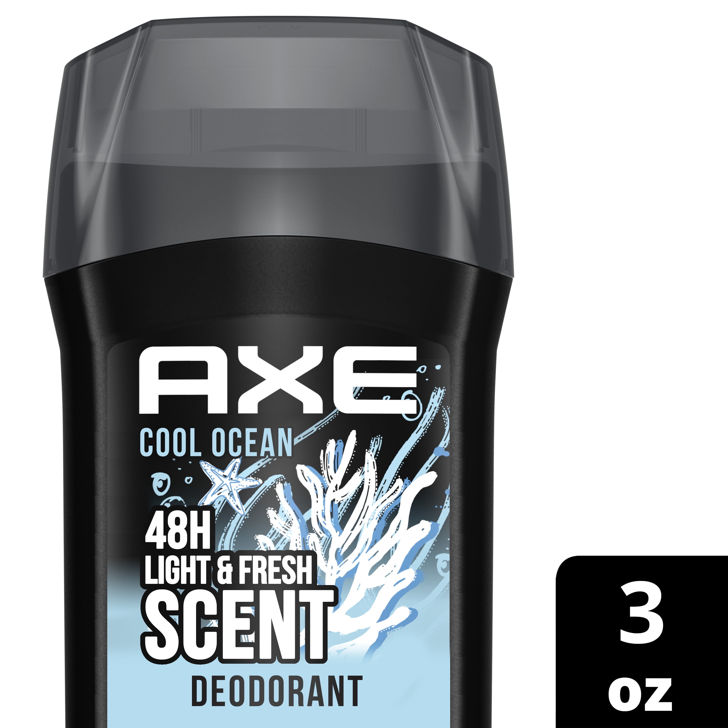 Axe Cool Ocean Long Lasting Antiperspirant Deodorant Stick, Light, 3 oz