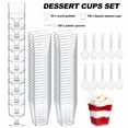 thumbnail image 4 of Juego de vasos de postre con cucharas, 150 ml, miniplástico, paquete de 320, 4 of 7