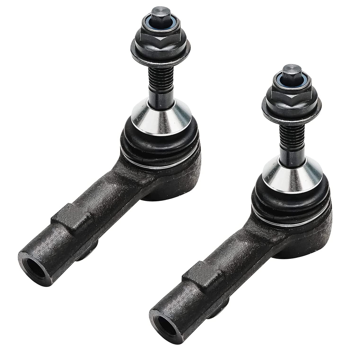 Detroit Axle - 4pc Front Tie Rods for 2010-2015 Ford Lincoln Flex Taurus MKT, 2010-2016 MKS, 4 Inner Outer Tie Rod Ends Replacement
