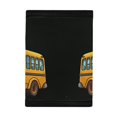 thumbnail image 3 of Uourmeti Yellow School Bus Youth Wallet with Polyester Fabric, Slim Zipper Boys Wallet for Outdoor Sports and School Use, 3 of 7