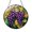Acrylic 3.5 Inch, variant on Vineyard Grapes Glass Suncatcher Window Hanging, Rustic Kitchen Home Accent