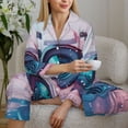 thumbnail image 6 of Sigee Vintage Camera Splash Art for Women’s Pajama Sets Long-Sleeved Pjs Sets for Women 2 piece Sleepwear-X-Large, 6 of 7
