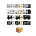 thumbnail image 1 of 12 Pares Aretes Falsos de Iman acero Inoxidable Belug Dorado, Plateado, 1 of 5