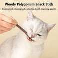 thumbnail image 6 of 15 Pcs Catnip Sticks for Cats, Natural Silvervine Dental Chew Toys, Healthy Wooden Molar Snacks for Teeth Cleaning & Boredom Relief – 3 Bags (5 Sticks Each), 6 of 10