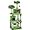 Green, variant on Cat Tree Tower, 70.5? H Multi Level Cat Tree Kitten Condo with 2 Condos & 2 Foam-Padded Perches & Scratching Post & Fur Ball, Cat Tower Furniture for Play & Rest