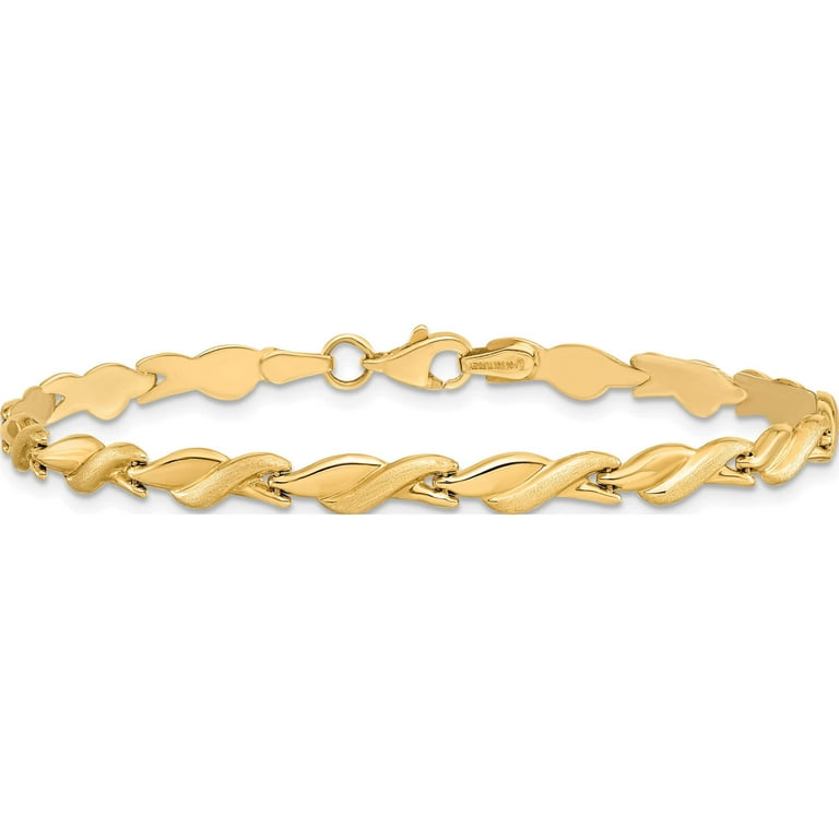 14k Yellow Gold s Bracelet Walmart