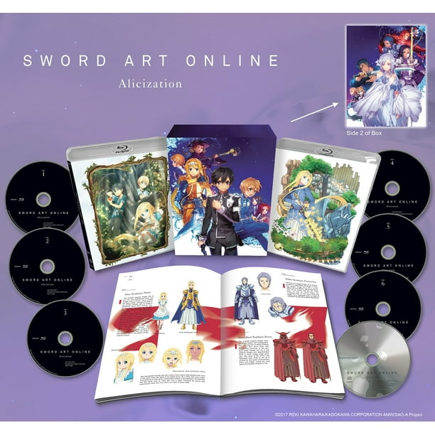 Sword Art Online Alicization Blu Ray Walmart Com